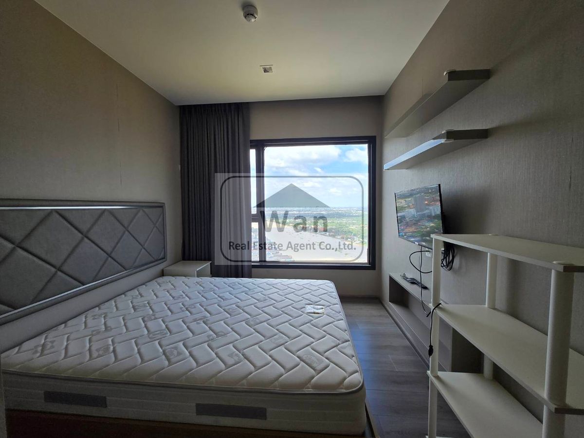 ให้เช่าคอนโดรัตนาธิเบศร์ สนามบินน้ำ พระนั่งเกล้า : ให้เช่า politan rive ชั้น 43 แบบ 2 ห้องนอน ขนาด 52 ตร.ม. วิวแม่น้ำ ครบพร้อมอยู่