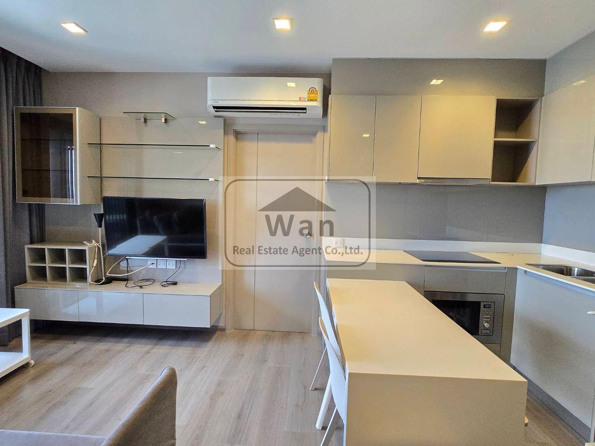 ให้เช่าคอนโดรัตนาธิเบศร์ สนามบินน้ำ พระนั่งเกล้า : ให้เช่า politan rive ชั้น 43 แบบ 2 ห้องนอน ขนาด 52 ตร.ม. วิวแม่น้ำ ครบพร้อมอยู่