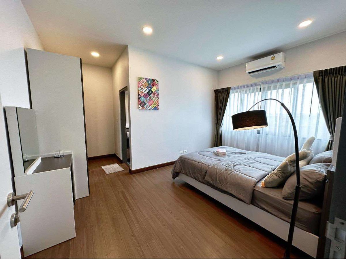 For RentHouseBangna, Bearing, Lasalle : K-6408 Beautiful house, ready to be near Mega Bangna, The City Bangna Project