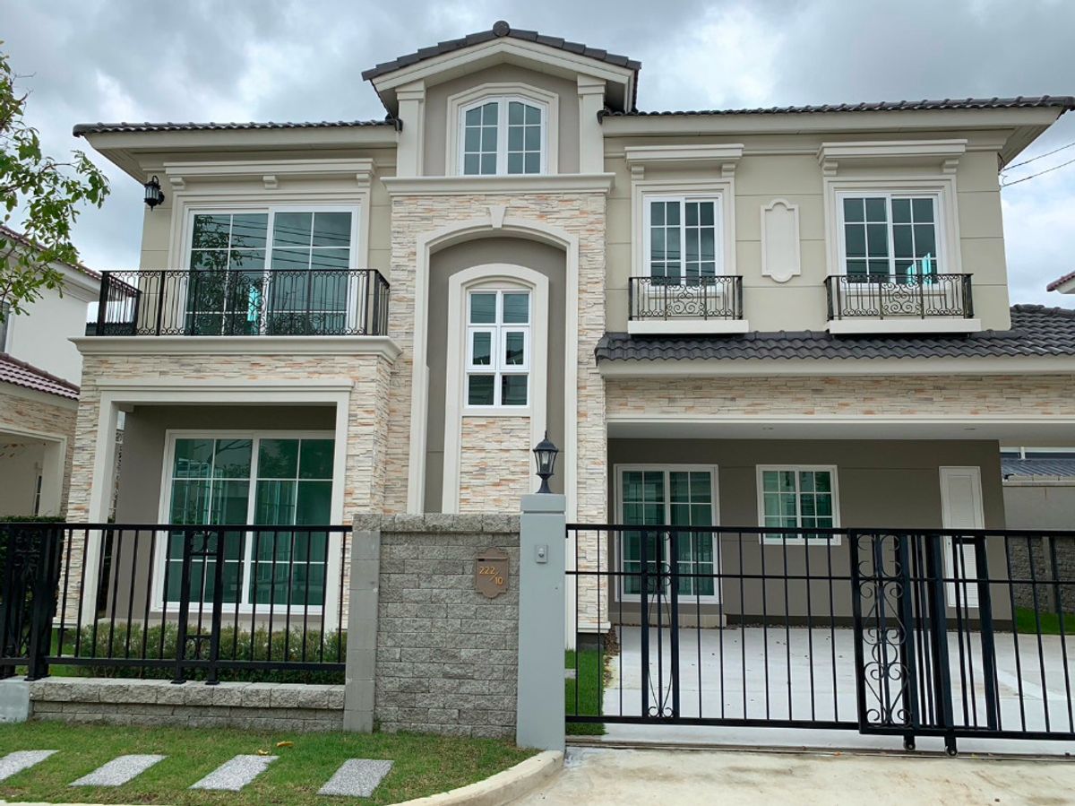 ให้เช่าบ้านเกษตร นวมินทร์ ลาดปลาเค้า : 🔐#PT2412_0724🔐 4Bed / 4Bath  พื้นที่ใช้สอย 182 ตรม 𝐆𝐫𝐚𝐧𝐝𝐢𝐨 𝐋𝐚𝐝𝐩𝐫𝐚𝐨 - 𝐊𝐚𝐬𝐞𝐭 𝐍𝐚𝐰𝐚𝐦𝐢𝐧
