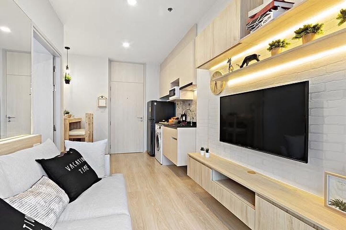 ให้เช่าคอนโดรัชดา ห้วยขวาง : The little cozy room, Nordic Style. Noble รัชดา 2
