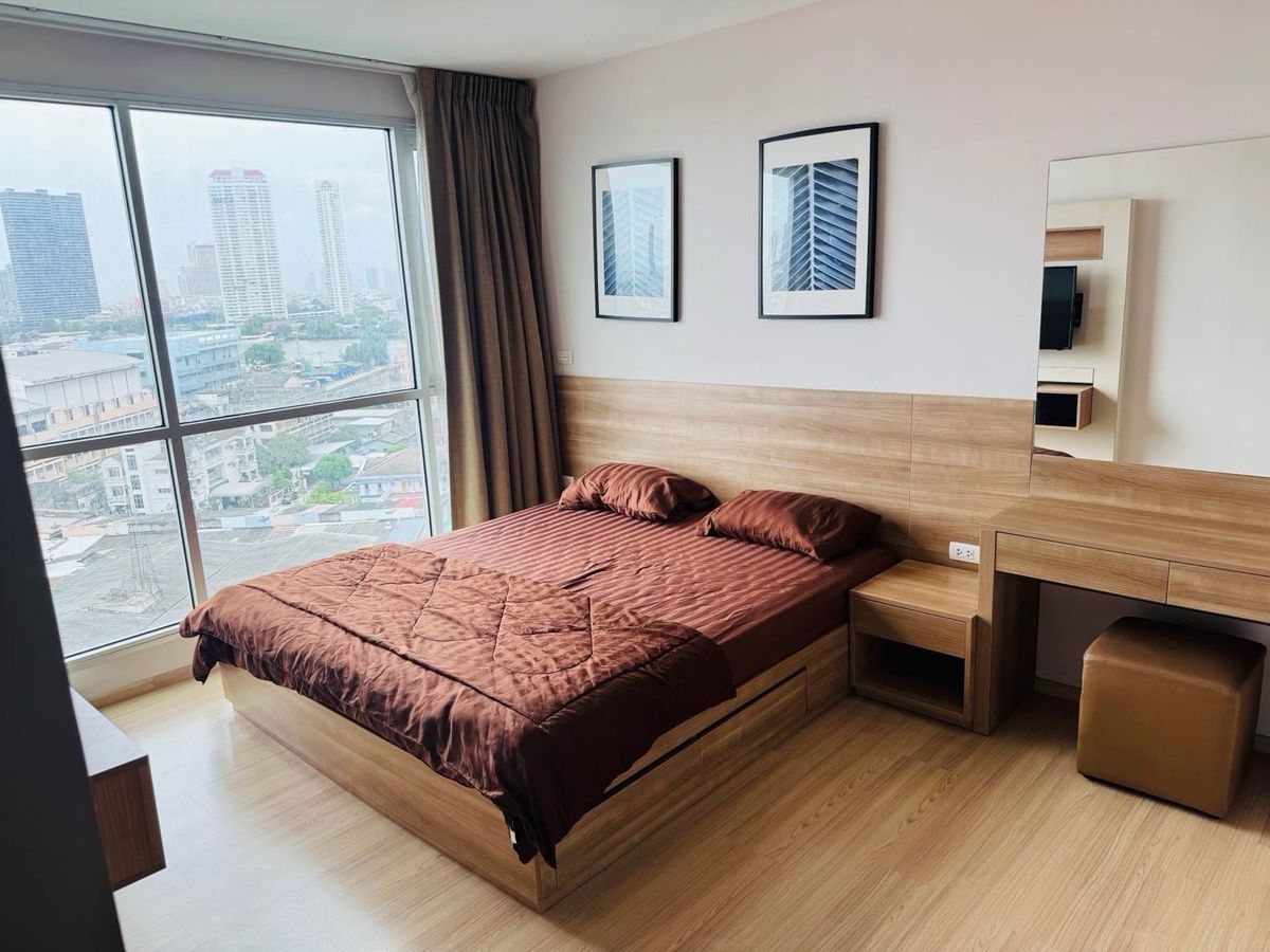 ให้เช่าคอนโดสาทร นราธิวาส : ให้เช่าคอนโด Rhythm Sathorn ห้องสวยเฟอร์ครบ วิวแม่น้ำเจ้าพระยา พร้อมเข้าอยู่ ใกล้รถไฟฟ้า BTS สะพานตากสิน สนใจทักได้เลยค่า