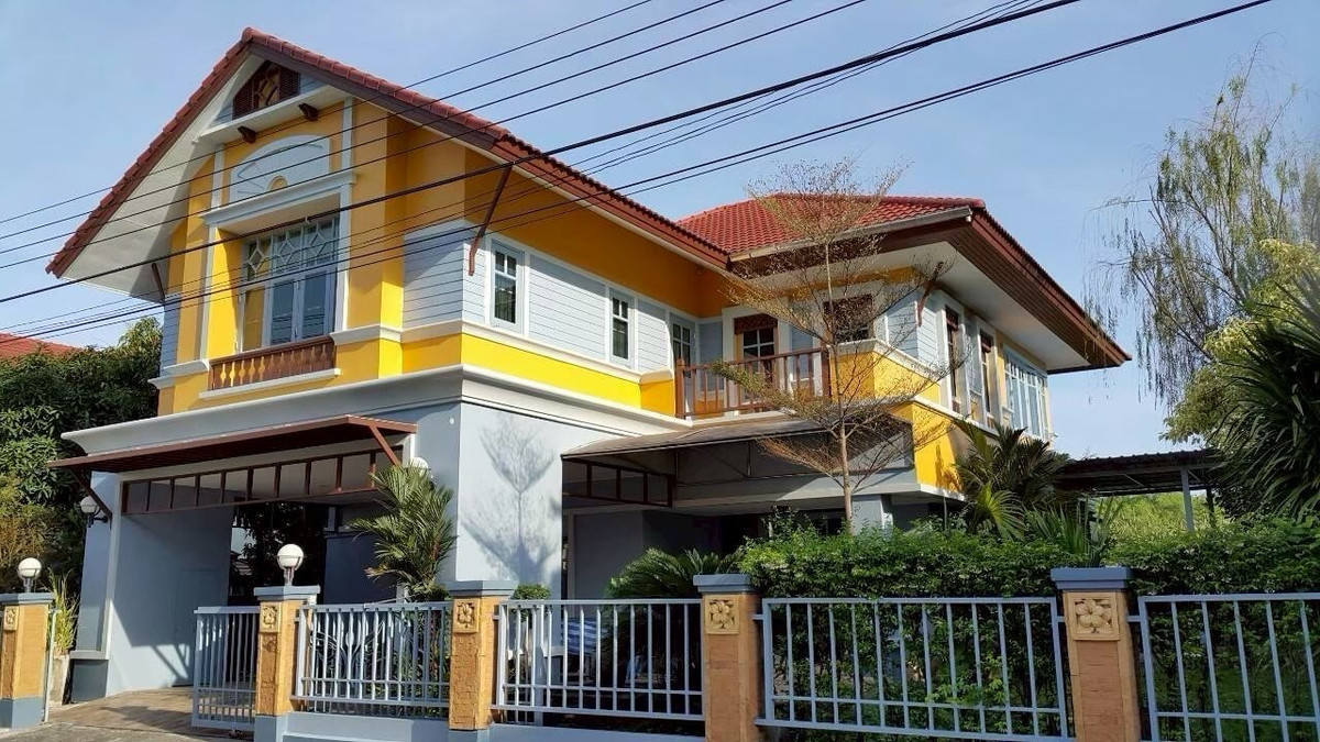 ให้เช่าบ้านสมุทรปราการ สำโรง : ✅ For Rent ✅ Bangna (Ananda Beach Life Community) 🔥4 beds 🔥good price