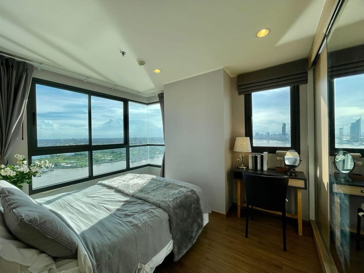 ให้เช่าคอนโดพระราม 3 สาธุประดิษฐ์ : U delight residence riverfront ห้องริมน้ำเจ้าพระยา วิวสวยอลังการ ว่างพร้อมให้เช่า เดินทางสะดวก ใกล้ทางด่วน สนใจทักได้เลยค่า