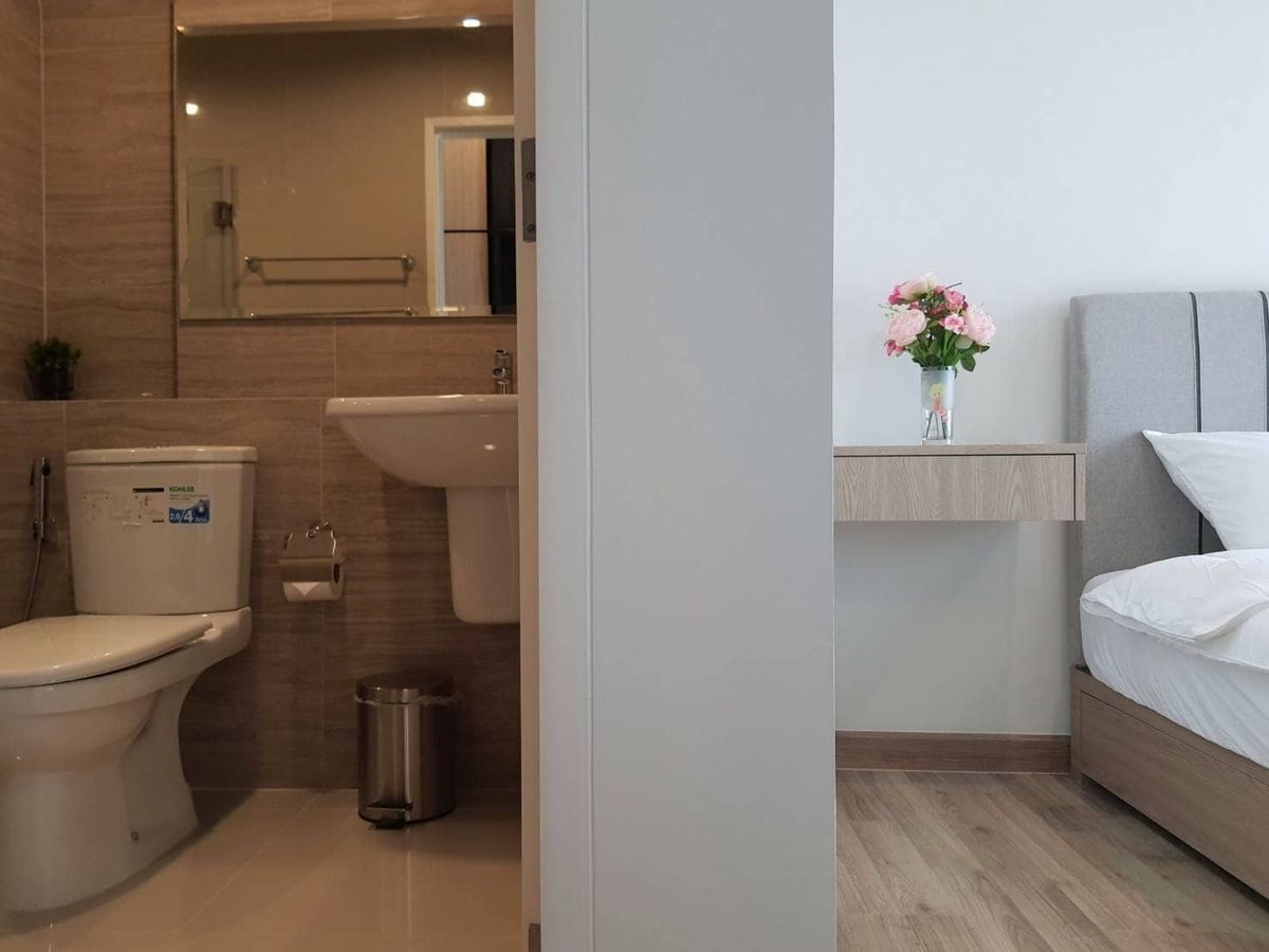 For RentCondoBangna, Bearing, Lasalle : For rent 📍 Niche Mono Sukhumvit - Bearing 📍 Near BTS Bearing, complete with furniture and electrical appliances