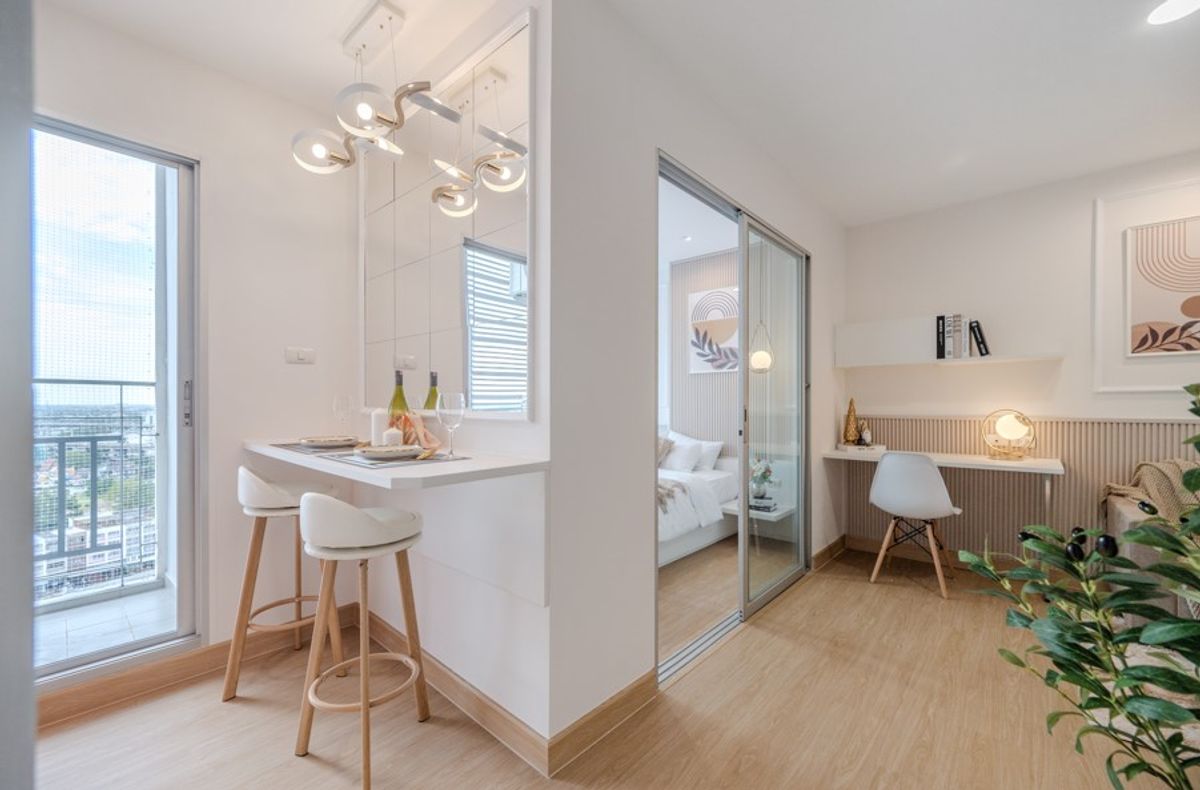 ขายคอนโดปิ่นเกล้า จรัญสนิทวงศ์ : 📌ขายคอนโด The Trust ปิ่นเกล้า ขนาด 29.03 ตรม. 1ห้องนอน 1ห้องน้ำ ชั้น17 วิวโล่ง สวย แอร์+เฟอร์นิเจอร์ครบ พร้อมอยู่ราคาเพียง 1.89ล้านบาท!!