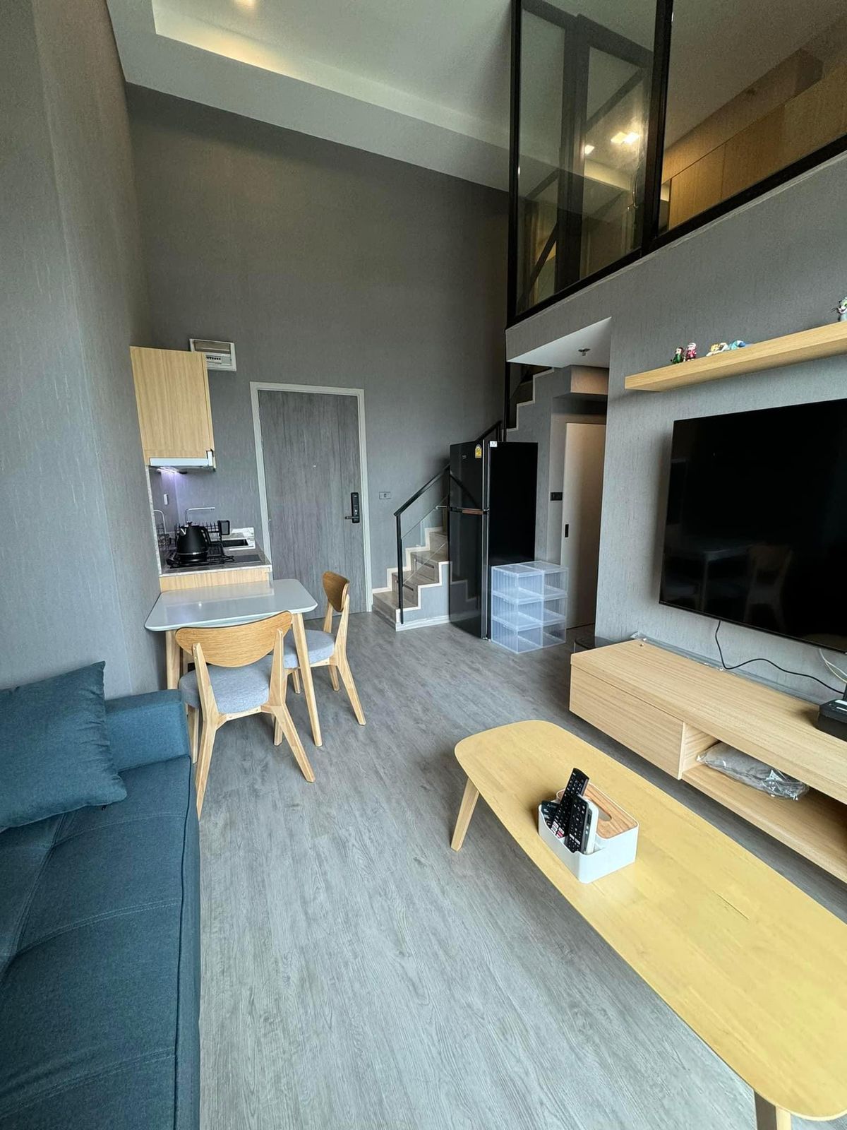 For RentCondoPattanakan, Srinakarin : 🔐#PT2407_038🔐 Ready to stay 15 Jun 68 🗓️𝐅𝐨𝐫 𝐑𝐞𝐧𝐭 (45.96 𝐬𝐪𝐦.duplex 2 Bed, 1𝐛𝐚𝐭𝐡) 𝐓𝐡𝐞 𝐑𝐢𝐜𝐡 𝐑𝐚𝐦𝐚 - 𝐒𝐫𝐢𝐧𝐚𝐤𝐚𝐫𝐢𝐧
