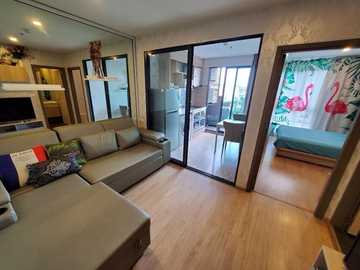 For SaleCondoBangna, Bearing, Lasalle : Urgent sale 1 bedroom, 1 bathroom, 33 sqm. Beautiful at the cover.