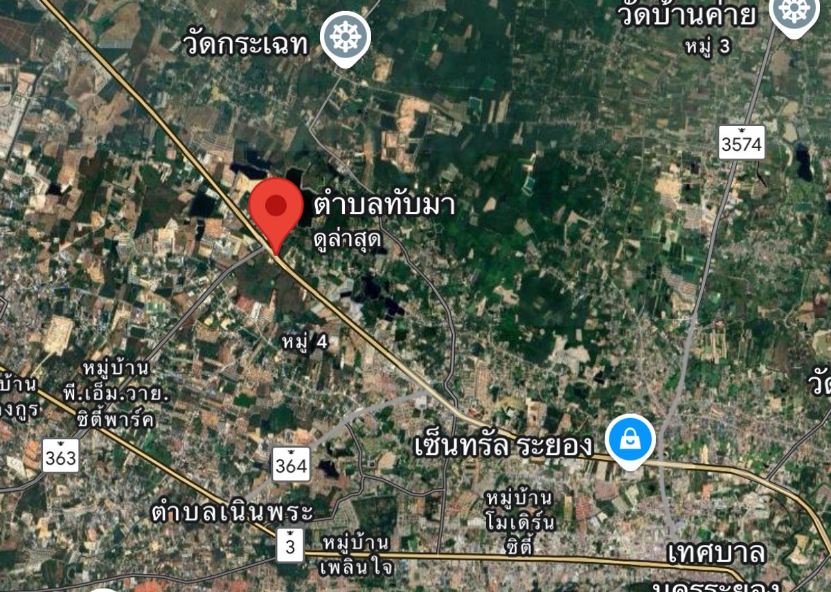 ขายที่ดินระยอง : ที่ดิน 7 ไร่ ติดถนน 36 ใกล้เซ็นทรัลระยอง / ไร่ละ 15 ล้าน (ขาย), ที่ดิน 7 ไร่ ติดถนน 36 ใกล้เซ็นทรัลระยอง / 15M per Rai (FOR SALE) NUT2110