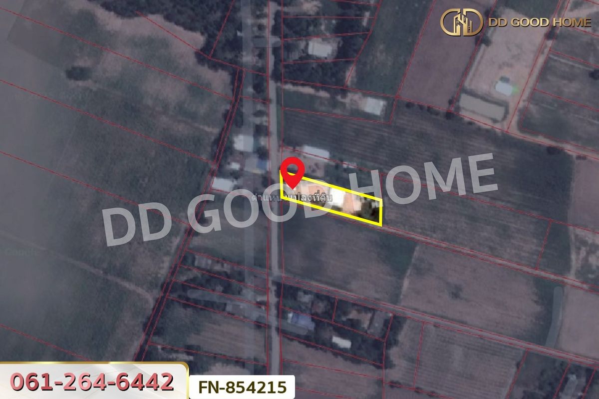 ขายที่ดินกาญจนบุรี : FN-854215 ที่ดินพร้อมสิ่งปลูกสร้างห้วยกระเจา 1 ไร่ กาญจนบุรี ใกล้วัดหนองต่อยอด