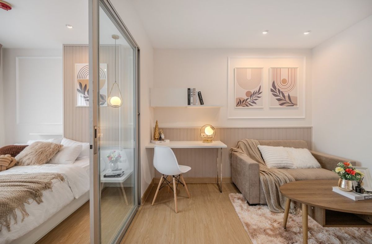 ขายคอนโดปิ่นเกล้า จรัญสนิทวงศ์ : 📌ขายคอนโด The Trust ปิ่นเกล้า ขนาด 29.03 ตรม. 1ห้องนอน 1ห้องน้ำ ชั้น17 วิวโล่ง สวย แอร์+เฟอร์นิเจอร์ครบ พร้อมอยู่ราคาเพียง 1.89ล้านบาท!!