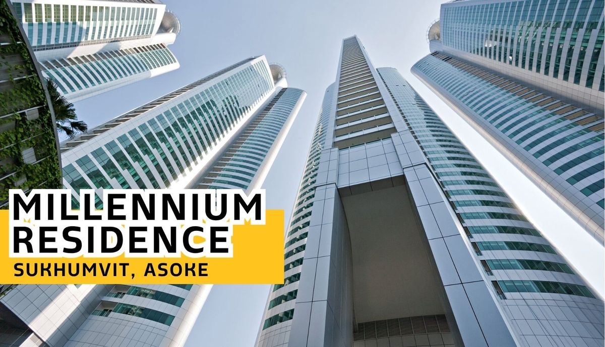 ให้เช่าคอนโดสุขุมวิท อโศก ทองหล่อ : ให้เช่า Millennium Residence 3 ห้องนอน 3 ห้องน้ำ