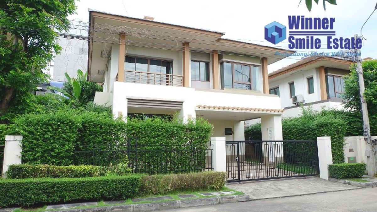 For RentHouseBangna, Bearing, Lasalle : House for rent Setsiri Bangna-Wongwaen near Mega Bangna 