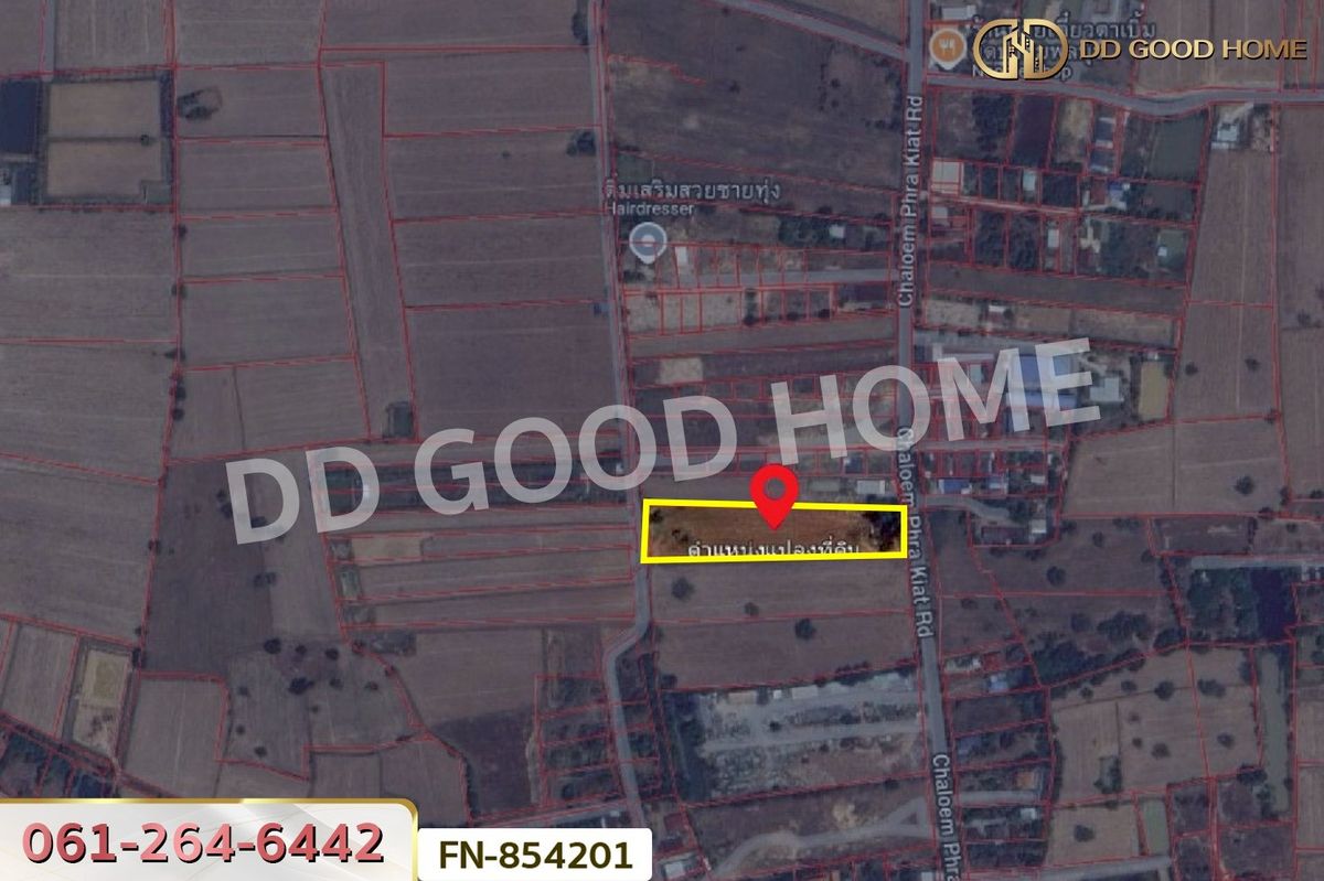 ขายที่ดินสุรินทร์ : FN-854201 ที่ดินชุมพลบุรี 5 ไร่ 105 ตร.ว. สุรินทร์ ใกล้ตลาดเทศบาลชุมพลบุรี