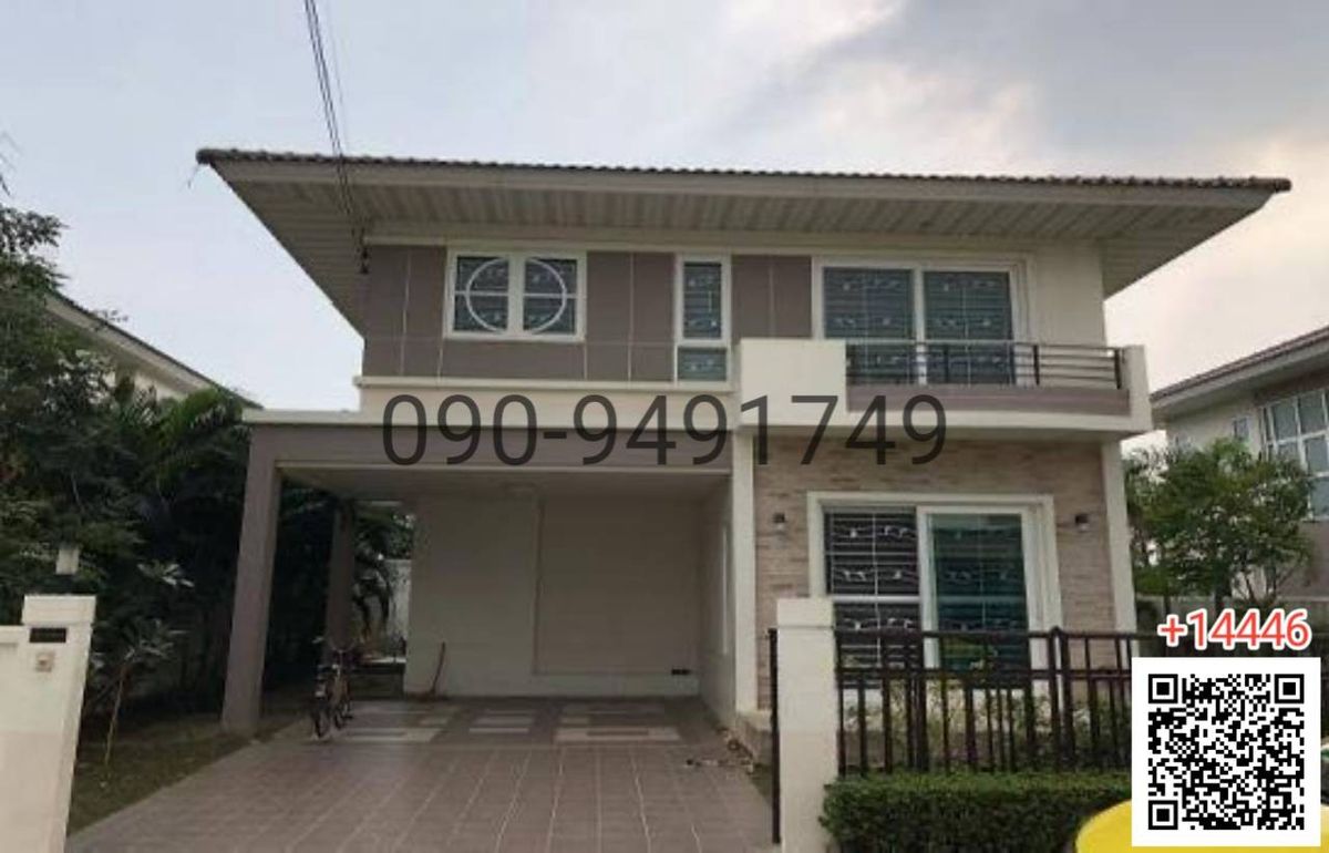 ให้เช่าบ้านลาดกระบัง สุวรรณภูมิ : เช่า บ้านเดี่ยว 2 ชั้น ศุภาลัย การ์เด้นวิลล์ สุวรรณภูมิ ใกล้ สนามบินสุวรรณภูมิ