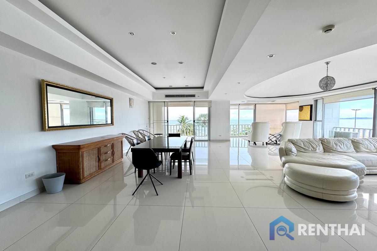 For RentCondoPattaya, Bangsaen, Chonburi : For rent Coconut Jomtien Beach 4 bedroom 3 bathroom 254 sqm Sea view
