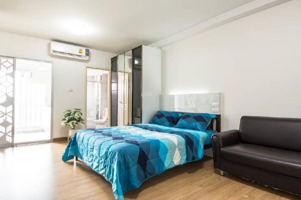 For RentCondoBang Sue, Wong Sawang, Tao Pun : Condo for rent, Supalai Vernda Ratchawipha-Prachachuen, price 8,000 baht/month, studio room 31.5 sq.m., 10th floor, electric train view