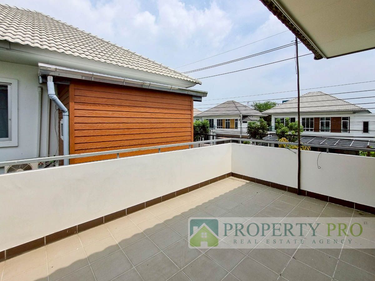 ขายบ้านสมุทรปราการ สำโรง : ขาย บ้าน วิลล่า โนวา เทพารักษ์ บ้านเดี่ยว 4 ห้องนอน ขนาด 54 ตรว 216 ตรม ใกล้ บางนา บางพลี แพรกษา บางปู : EL25R-006