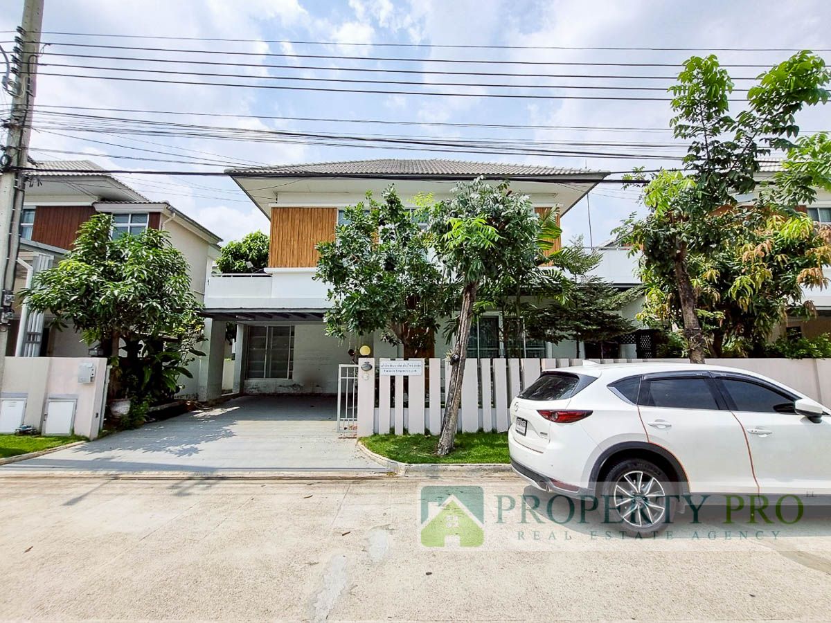 ขายบ้านสมุทรปราการ สำโรง : ขาย บ้าน วิลล่า โนวา เทพารักษ์ บ้านเดี่ยว 4 ห้องนอน ขนาด 54 ตรว 216 ตรม ใกล้ บางนา บางพลี แพรกษา บางปู : EL25R-006