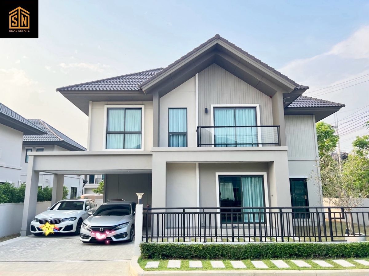 ขายบ้านพุทธมณฑล ศาลายา : ขายบ้านเดี่ยวเพฟ ปิ่นเกล้า-ศาลายา built in ทั้งหลัง เฟอร์นิเจอร์ครบพร้อมเข้าอยู่