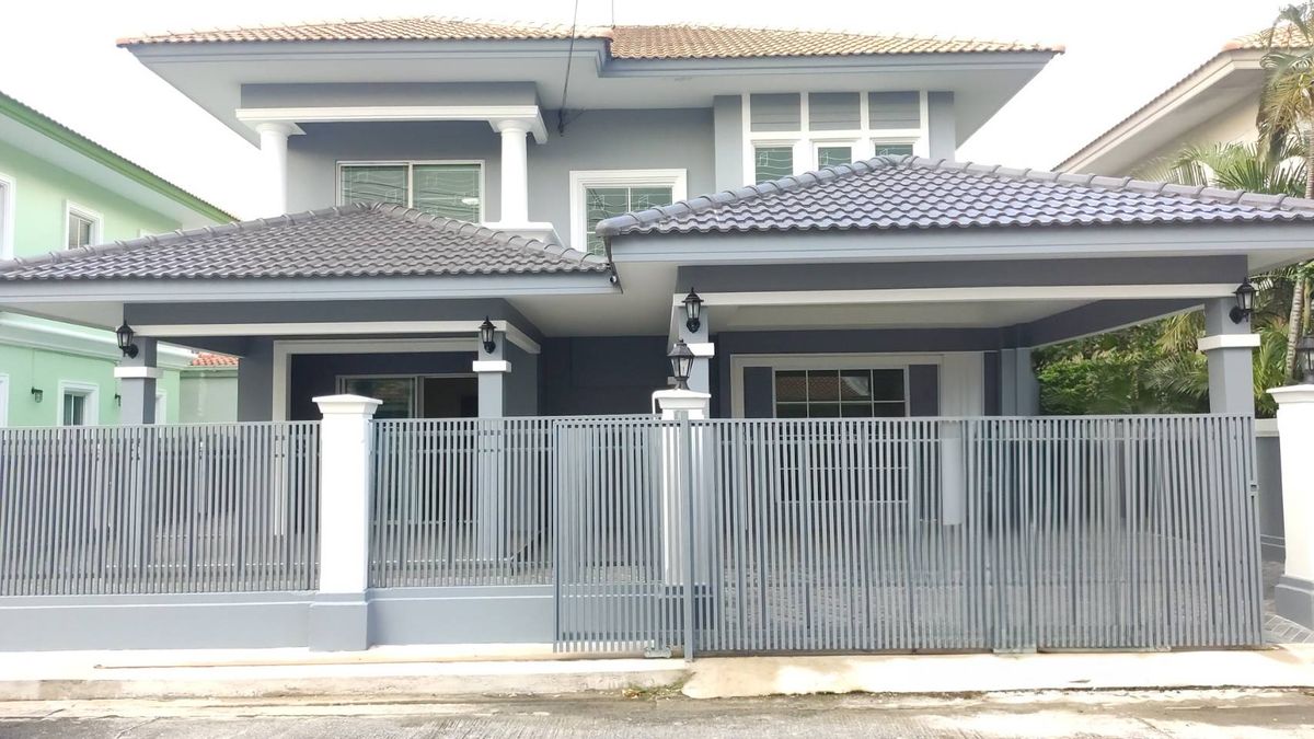 ขายบ้านปทุมธานี รังสิต ธรรมศาสตร์ : ขายบ้านเดี่ยว 2 ชั้น ม. ภัสสร12 รังสิตคลอง3 รีโนเวทใหม่สวยพร้อมอยู่