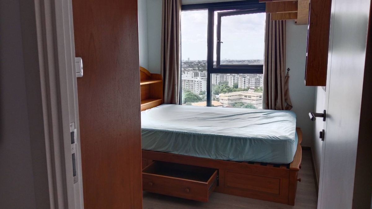 ให้เช่าคอนโดบางแค เพชรเกษม : [  ให้เช่า 1 Bed Plus 31 ตรม  ] 13,000 เฟอร์ครบ ตู้บิ้วอินเพิ่ม เครื่องใช้ไฟฟ้าพร้อมอยู่อาศัย ห้องใหม่ไม่เคยปล่อยเช่า ชั้นกลางๆ
