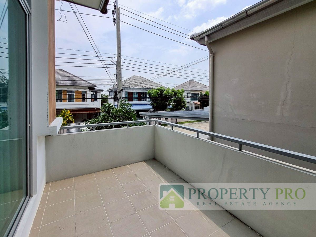 ขายบ้านสมุทรปราการ สำโรง : ขาย บ้าน วิลล่า โนวา เทพารักษ์ บ้านเดี่ยว 4 ห้องนอน ขนาด 54 ตรว 216 ตรม ใกล้ บางนา บางพลี แพรกษา บางปู : EL25R-006