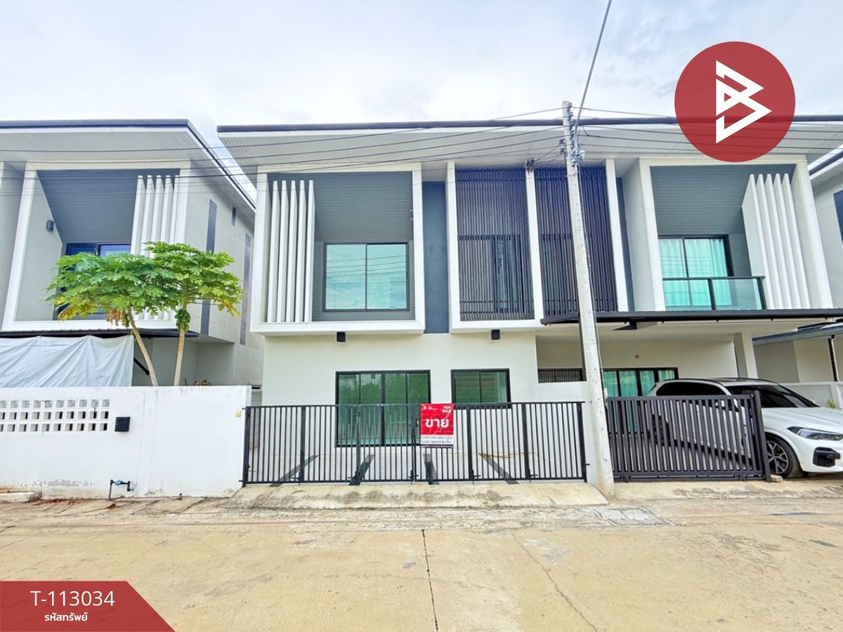 ขายบ้านราชบุรี : ขายบ้านแฝด หมู่บ้านสลินดา บ้านโป่ง ราชบุรี