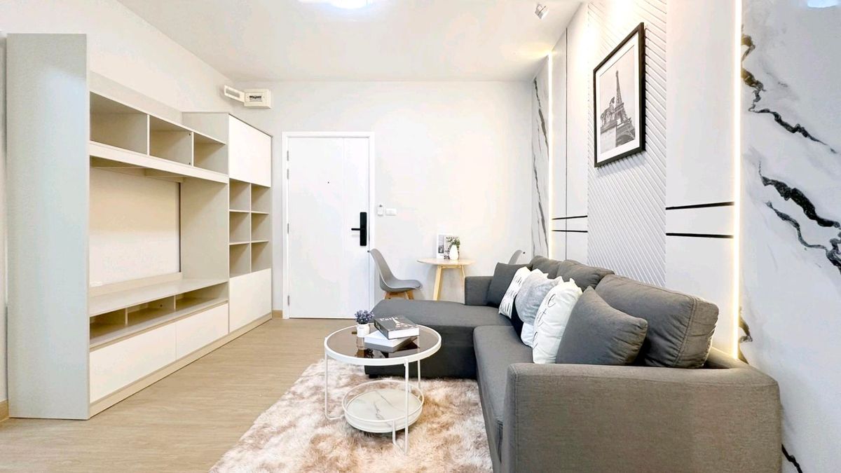 For SaleCondoPinklao, Charansanitwong : Stop the head.‼ ️ No need to hire a mechanic. You dont have to decorate the room by yourself. Save decoration budget We are ready to be ready. ✨️✨️ Book first. ✨️✨️ Free Down 🌳🌳 Unio Charan 3 (𝐔𝐧𝐢𝐨 𝟑 𝟑) 🌳🌳