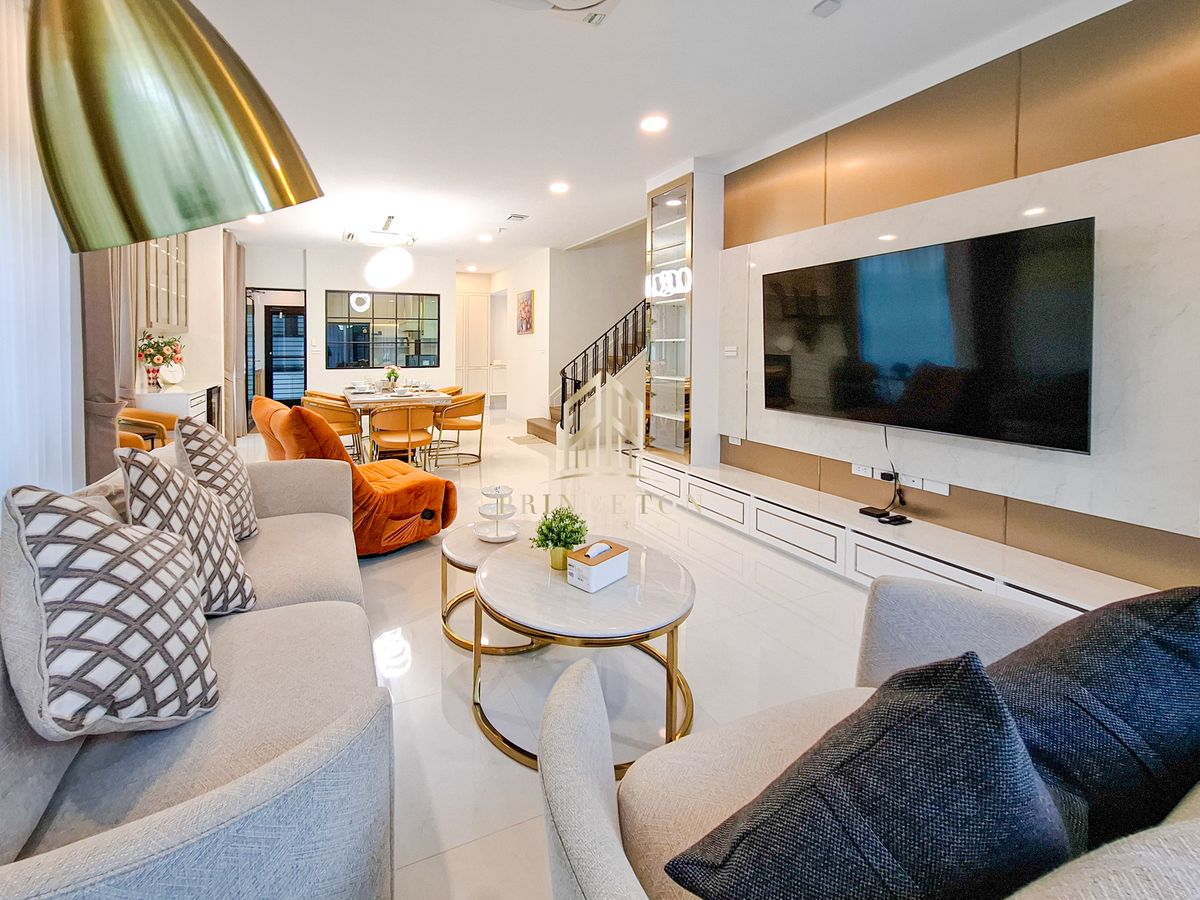 HousePattanakan, Srinakarin : Luxury House For Sale or Rent Nantawan Rama 9 New Krungthep Kreetha