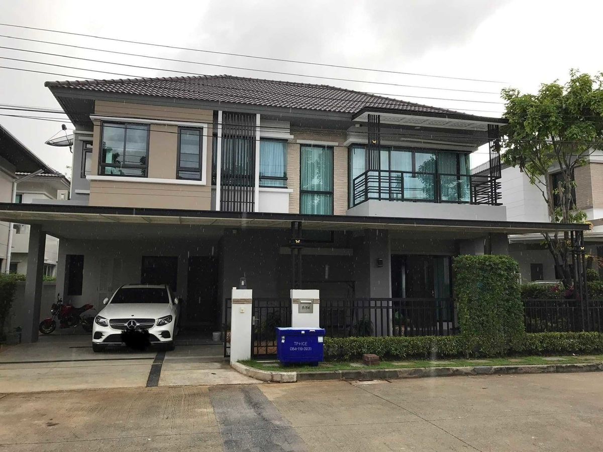 ขายบ้านสมุทรปราการ สำโรง : P0034 ขายบ้านสวยราคาดีสุดคุ้ม! Bangkok Boulevard Teparak-Wongwaen