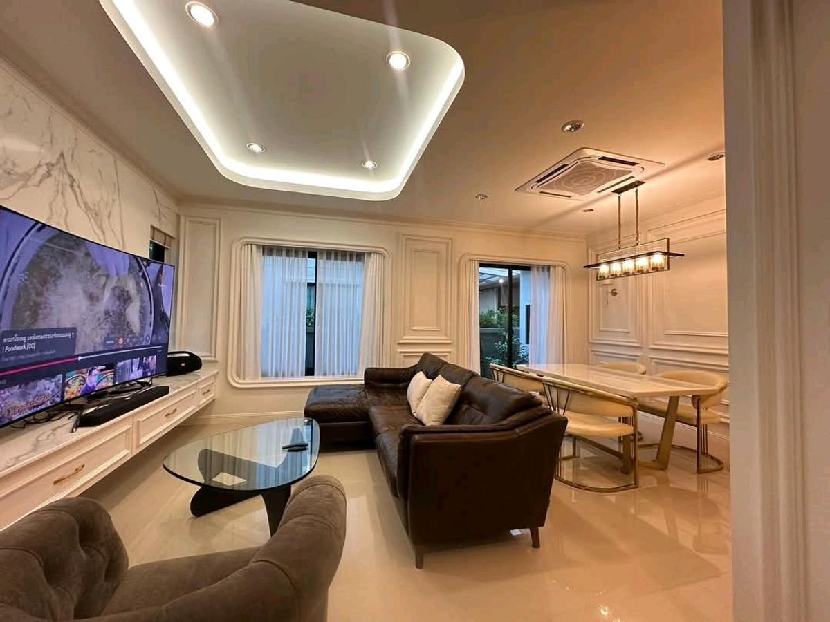 ให้เช่าบ้านเอกชัย บางบอน : ให้เช่า บ้านหรู ระดับ Luxury House โครงการ Ninya Kallapaphruek (นินญา กัลปพฤกษ์) ตกแต่งต่อเติม บิวอิน สไตล์โมเดิร์นทั้งหลัง