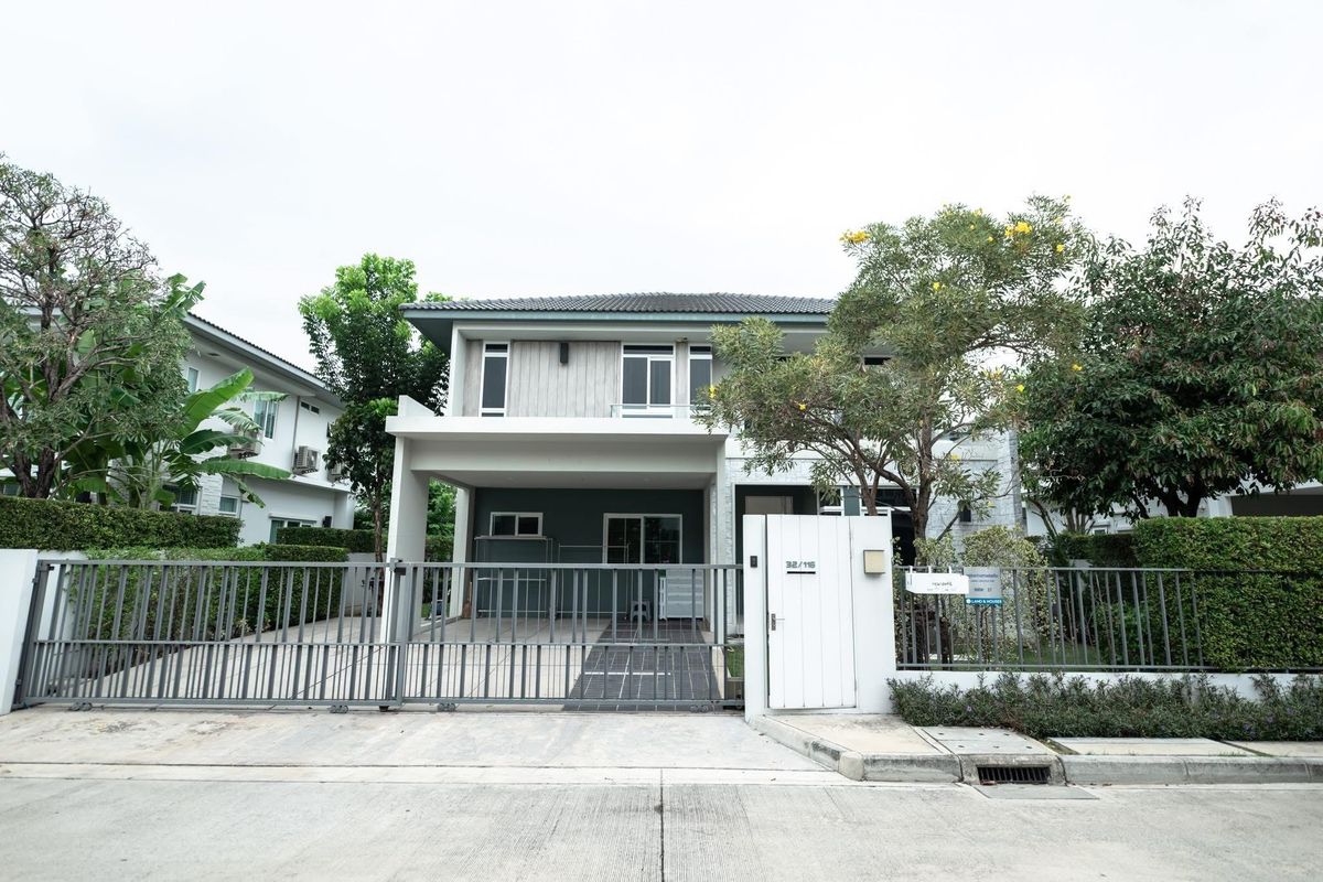 ขายบ้านลาดกระบัง สุวรรณภูมิ : P0050 ขายบ้านราคาดีสุดคุ้ม! Mantana Bangna-Wongwaen : มัณฑนา บางนา-วงแหวน