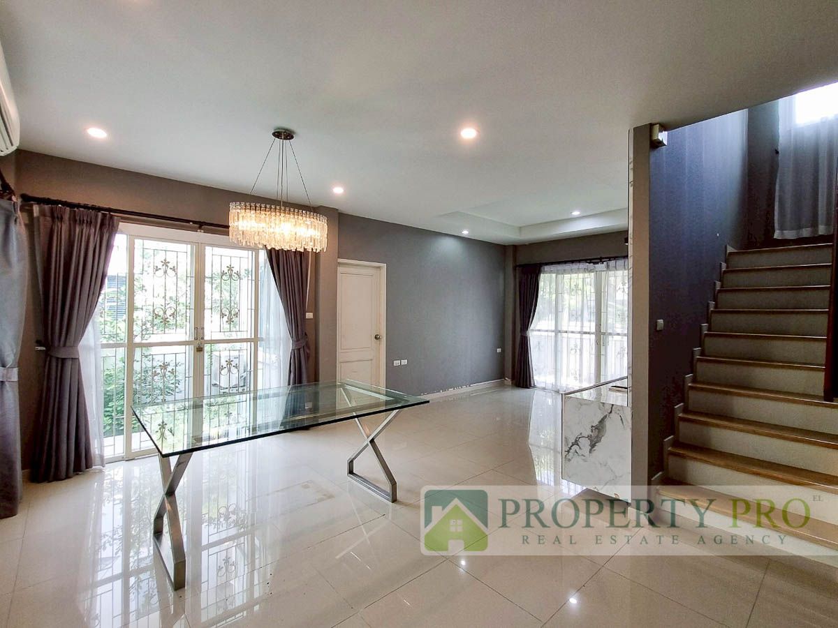 ขายบ้านสมุทรปราการ สำโรง : ขาย บ้าน วิลล่า โนวา เทพารักษ์ บ้านเดี่ยว 4 ห้องนอน ขนาด 54 ตรว 216 ตรม ใกล้ บางนา บางพลี แพรกษา บางปู : EL25R-006