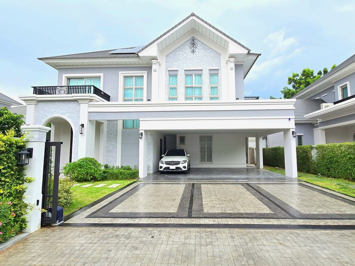บ้านลาดกระบัง สุวรรณภูมิ : บ้านใหม่หลังใหญ่สุดหรู ใกล้สุวรรณภูมิ Perfect Masterpiece สุขุมวิท 77