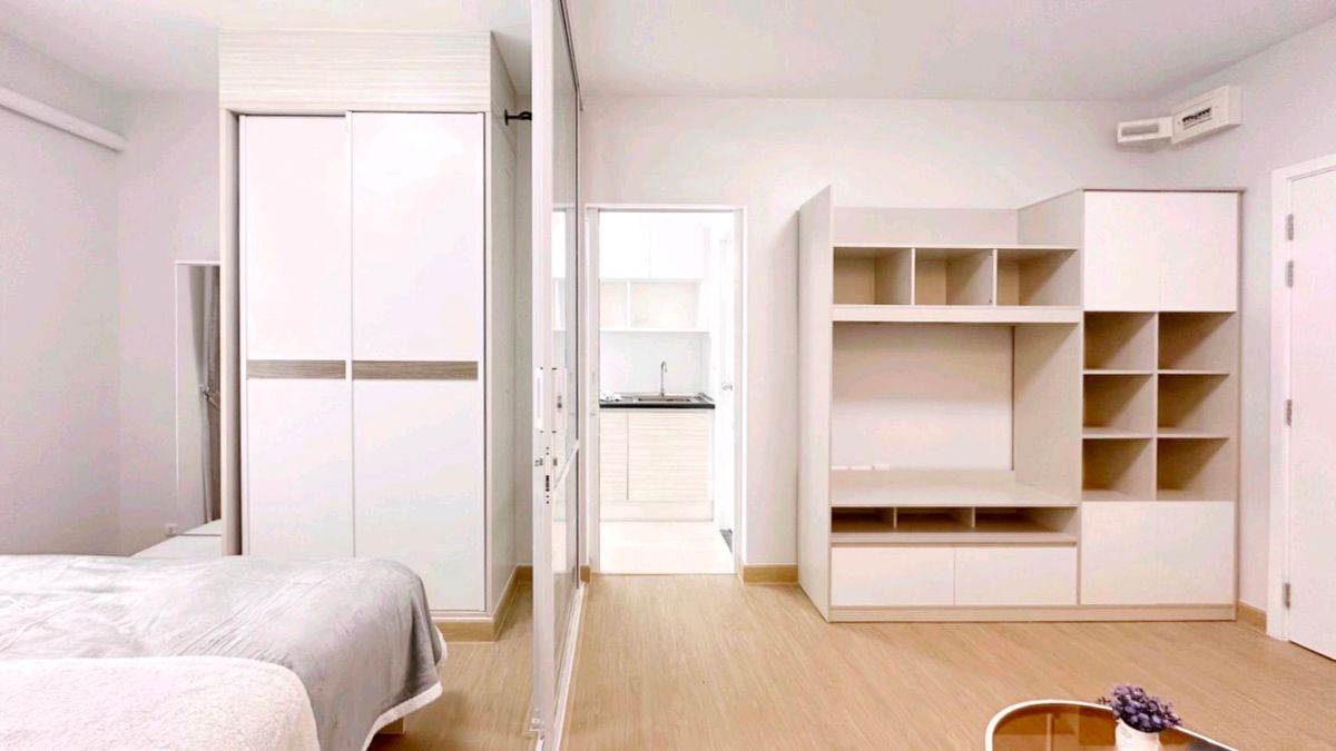 For SaleCondoPinklao, Charansanitwong : Stop the head.‼ ️ No need to hire a mechanic. You dont have to decorate the room by yourself. Save decoration budget We are ready to be ready. ✨️✨️ Book first. ✨️✨️ Free Down 🌳🌳 Unio Charan 3 (𝐔𝐧𝐢𝐨 𝟑 𝟑) 🌳🌳