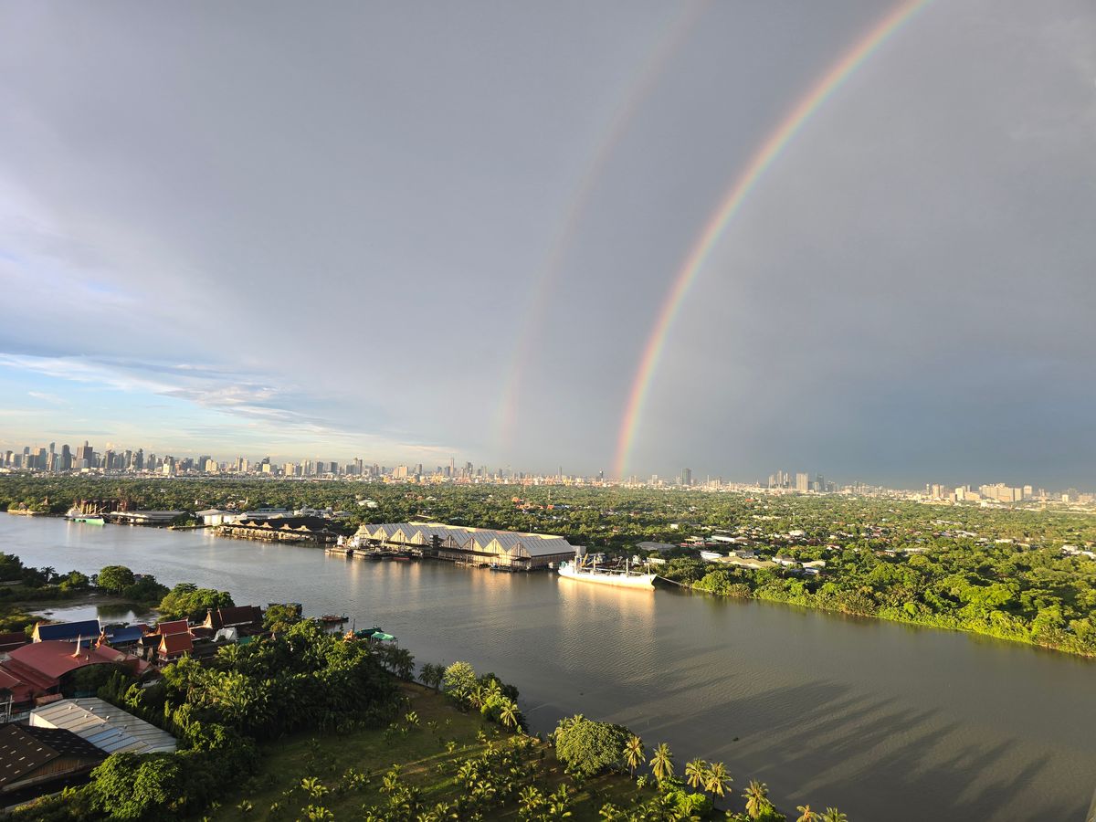 For SaleCondoRama3 (Riverside),Satupadit : Sell ​​high riae condo, resort style, 28th floor, C 99.87 sqm. The room has never been in the River Rama 3 view.