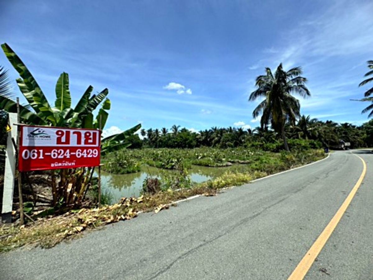 For SaleLandNakhon Pathom : Land for sale, fruit orchard, Sam Phran District, Khlong Chinda Subdistrict, Nakhon Pathom 25 Rai (N.1737)