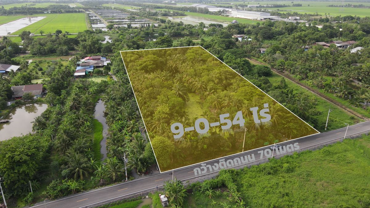 ขายที่ดินฉะเชิงเทรา : ขายสวนป่าริมคลองแสนแสบ 9 ไร่ 54 ตร.วา ขายเพียง 9.5 ล้านบาท บางน้ำเปรี้ยว ฉะเชิงเทรา