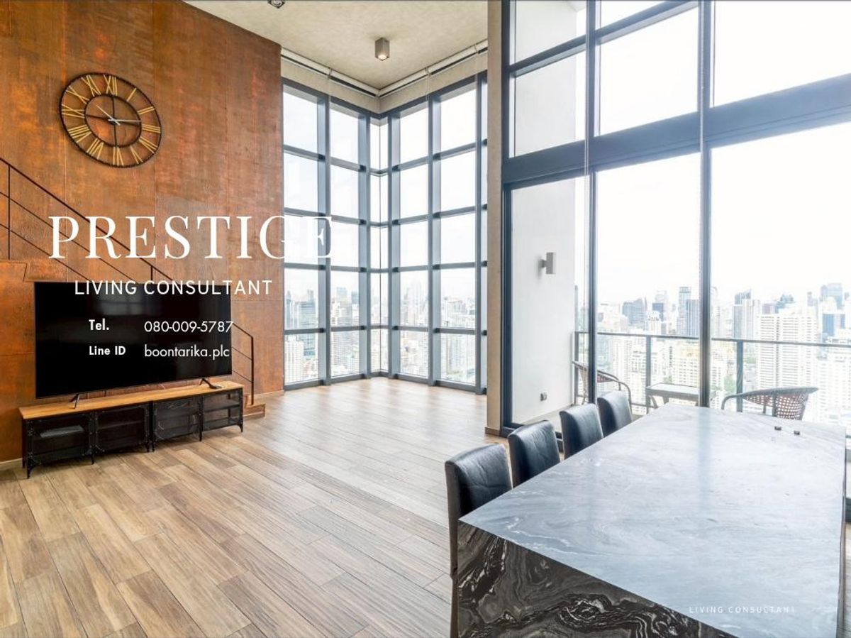 For RentCondoSukhumvit, Asoke, Thonglor : 📌For RENT Rent | The Lofts Asoke - 2br Duplex (120 SQM) 160,000 THB