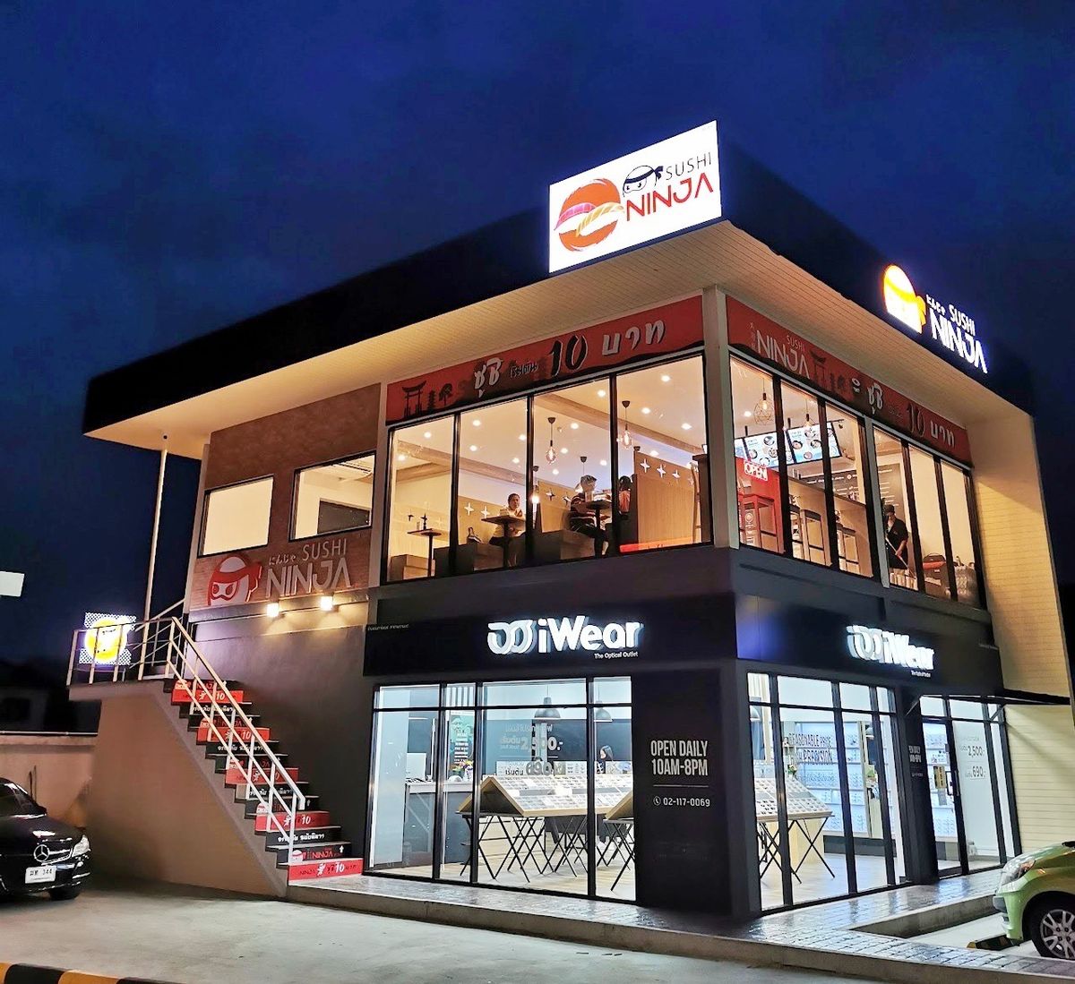 เซ้งร้านค้า/ตลาดนัดปิ่นเกล้า จรัญสนิทวงศ์ : เซ้งร้านอาหารญี่ปุ่น ซูชินินจา ราชพฤกษ์ ในปตท. พรานนก-พุทธมณฑล แหล่งรวมแบรนด์ดัง