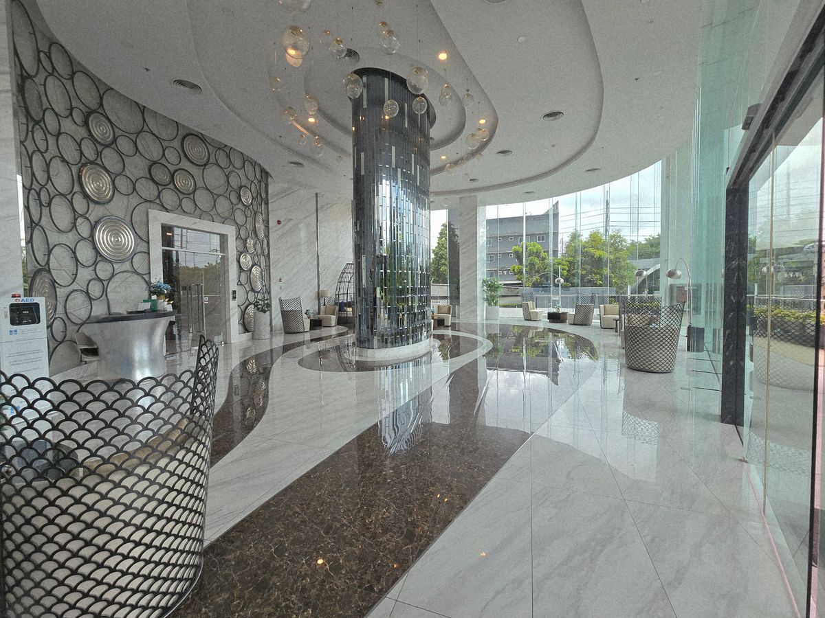 For SaleCondoRama3 (Riverside),Satupadit : Sell ​​high riae condo, resort style, 28th floor, C 99.87 sqm. The room has never been in the River Rama 3 view.