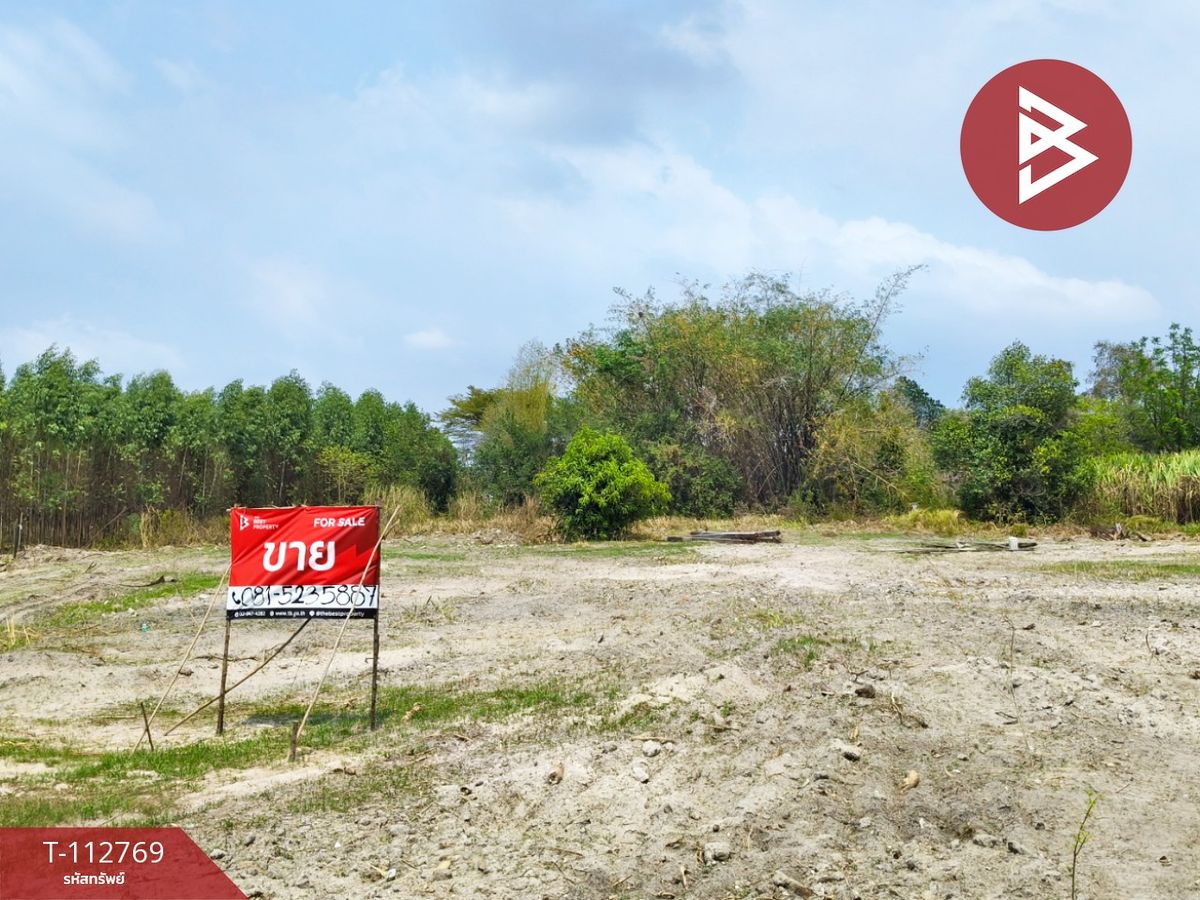 For SaleLandPattaya, Bangsaen, Chonburi : Land for sale in an area of ​​4 rai 3 ngan 79 square wah, Phan Thong, Chonburi