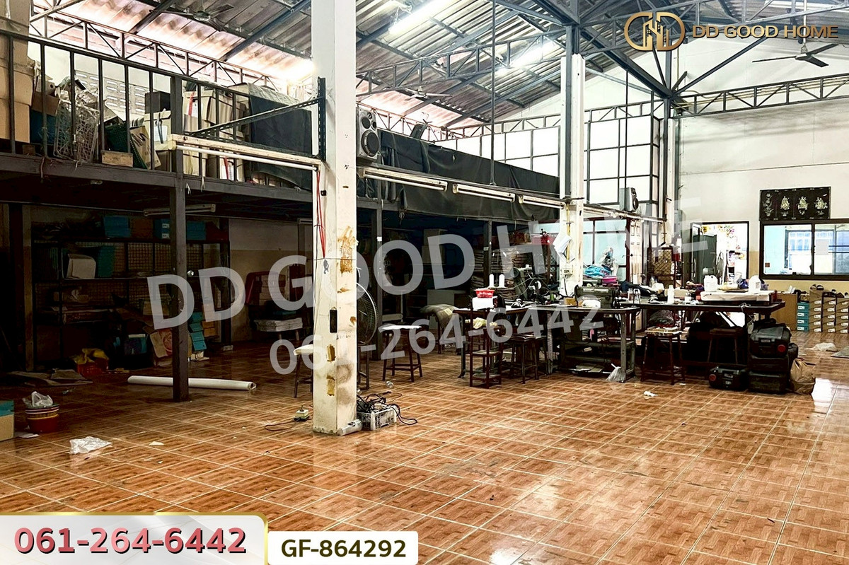 ขายที่ดินนนทบุรี บางใหญ่ บางบัวทอง : GF-864292 โกดังพร้อมออฟฟิศ บ้านกล้วย-ไทรน้อย 203 ตร.ว. นนทบุรี ใกล้เทศบาลพิมลราช