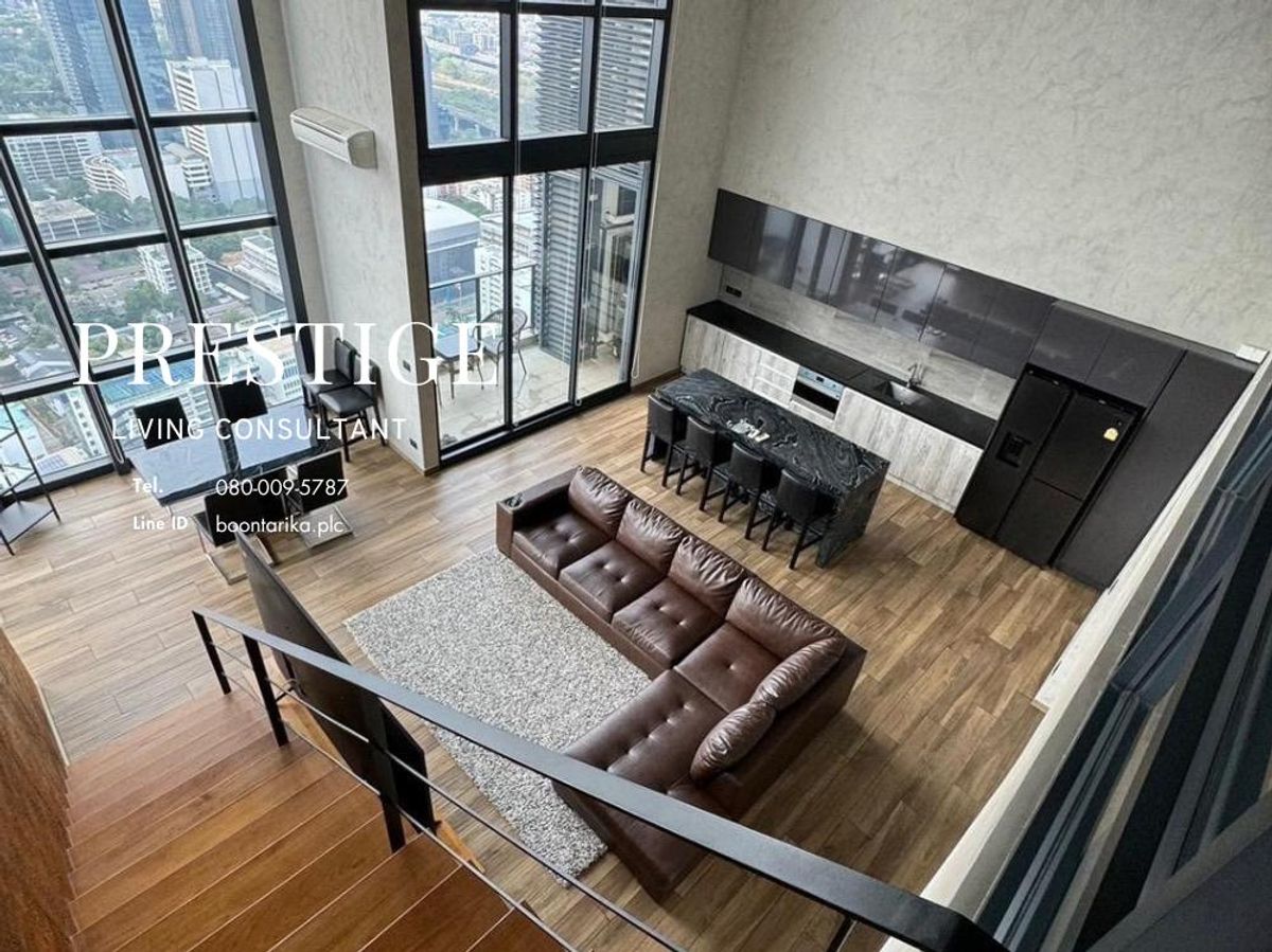 ให้เช่าคอนโดสุขุมวิท อโศก ทองหล่อ : 📌For RENT เช่า | The Lofts Asoke - 2BR Duplex  (120 sqm) 160,000 THB
