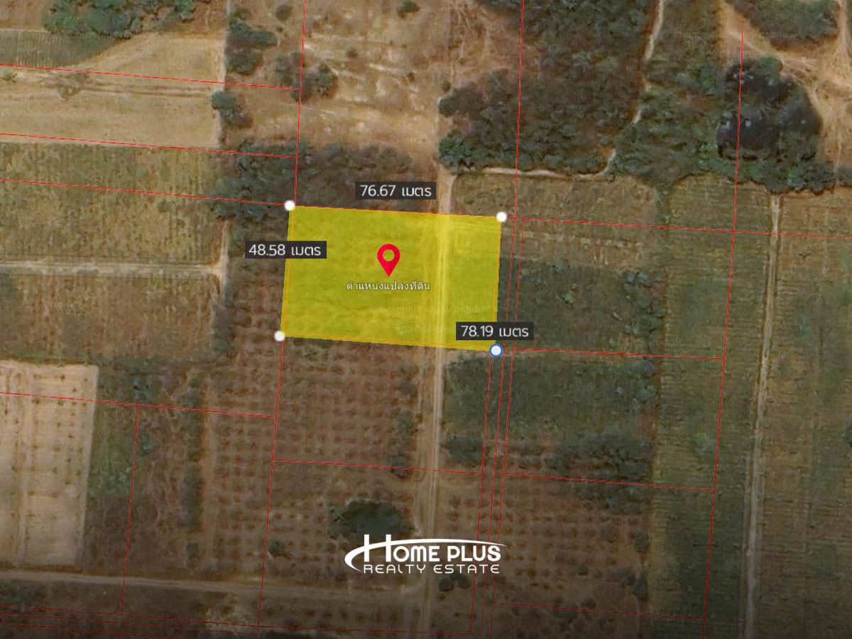For SaleLandHuahin, Prachuap Khiri Khan, Pran Buri : Land near the Prachuap Khiri Khan Provincial Transport Office, area of ​​2 rai 1 ngan 26.4 square wah