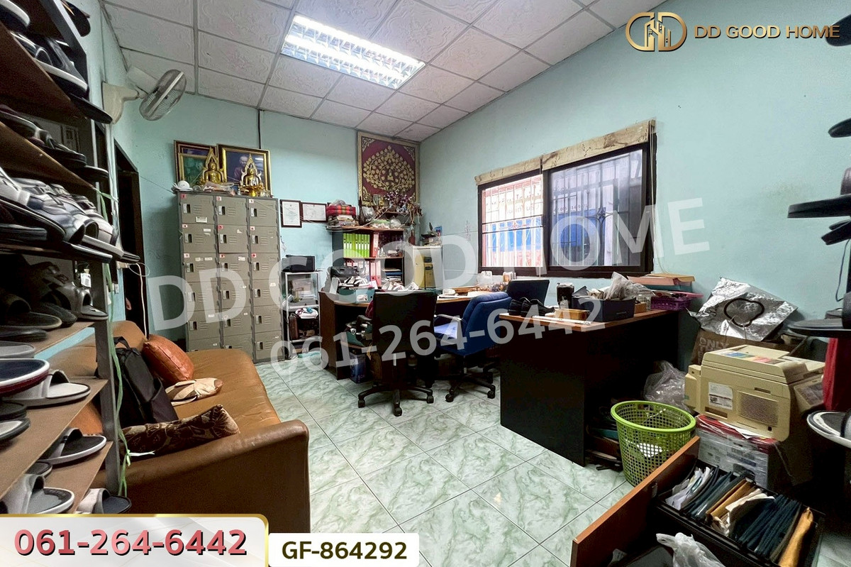 ขายที่ดินนนทบุรี บางใหญ่ บางบัวทอง : GF-864292 โกดังพร้อมออฟฟิศ บ้านกล้วย-ไทรน้อย 203 ตร.ว. นนทบุรี ใกล้เทศบาลพิมลราช