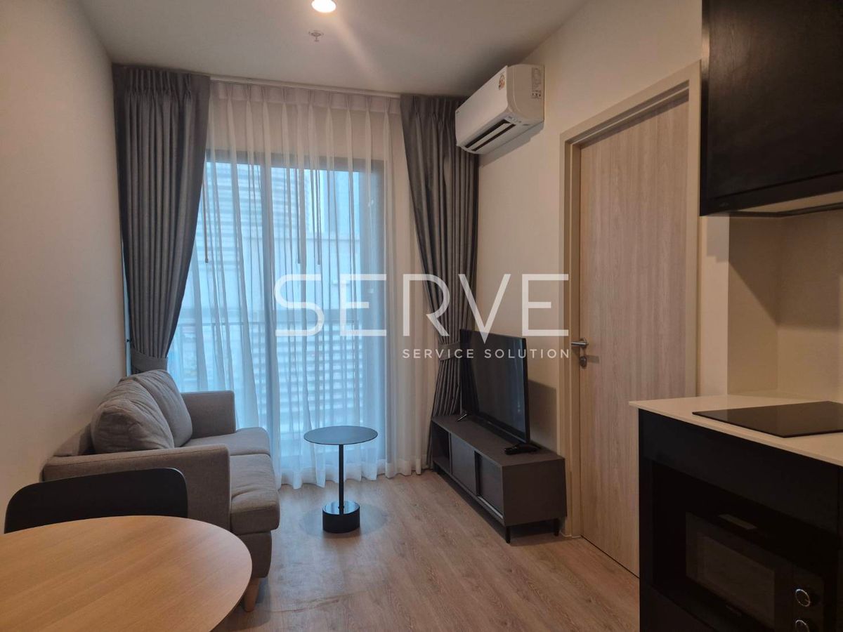For RentCondoRama9, Petchburi, RCA : 1 Bed 1 Bath Nice Room Fully furnished New Condo Good Location Close To MRT Phra Ram 9  220 m @ NUE District R9
