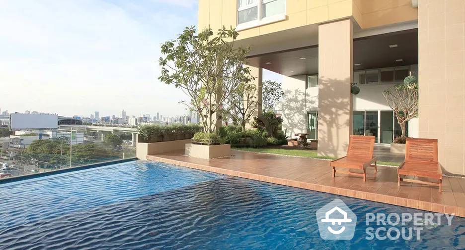 For RentCondoRama9, Petchburi, RCA : 1-BR Condo at My Resort Bangkok Condominium near MRT Phetchaburi