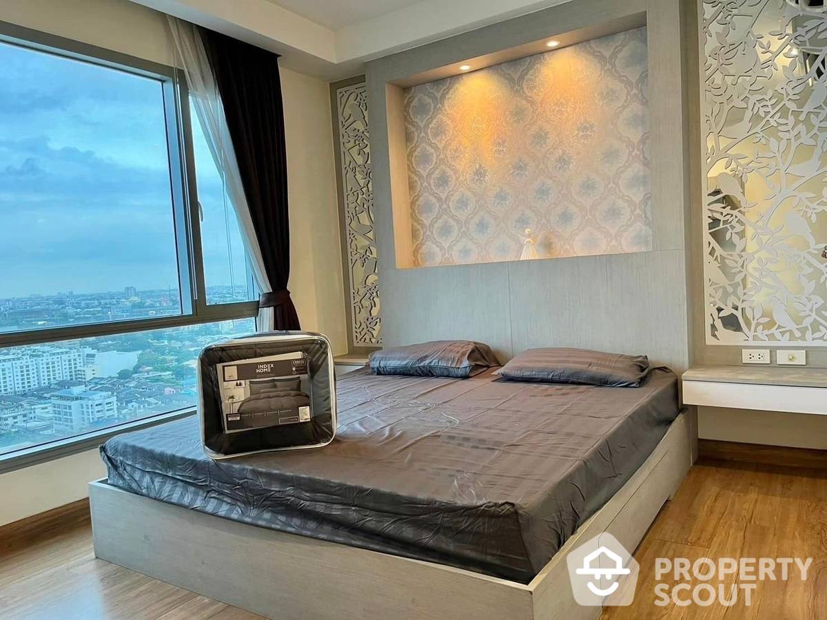For RentCondoRama9, Petchburi, RCA : 2-BR Condo at Thru Thonglor in Bang Kapi